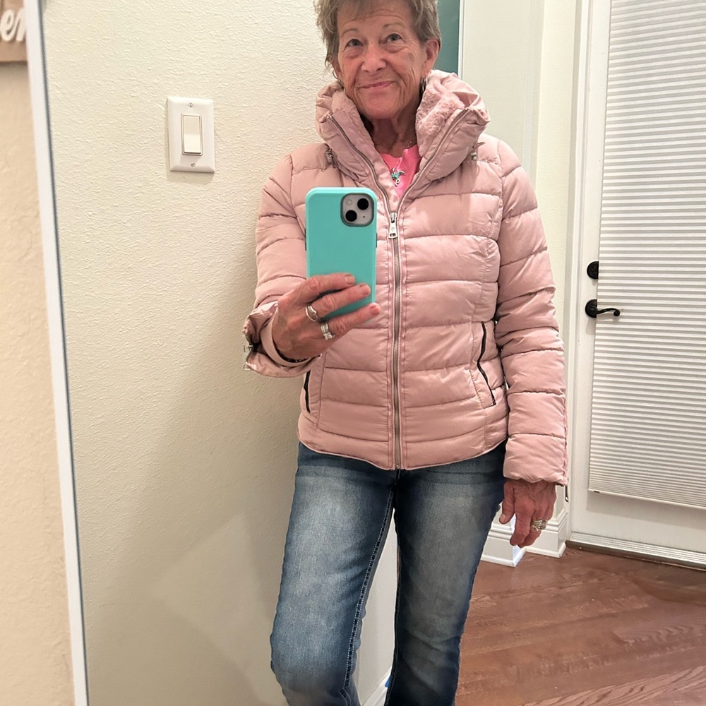 Bellivera Pink Puffer Jacket